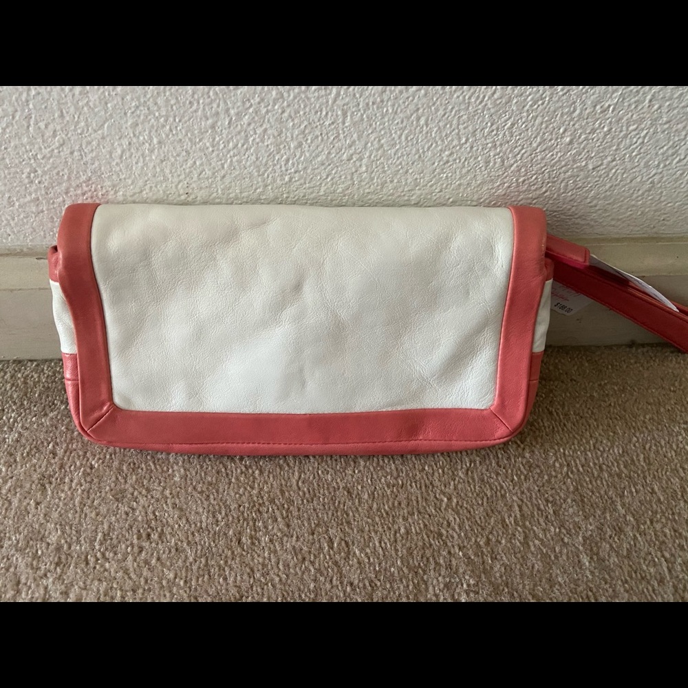 Coach Large Flap Leather Clutch - Picture 4 of 4